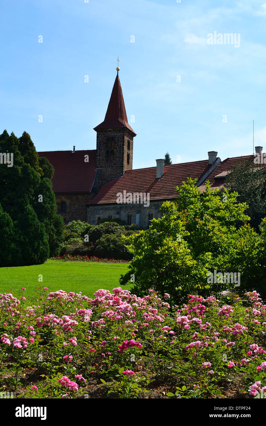 Castello di Pruhonice, Repubblica Ceca Foto Stock