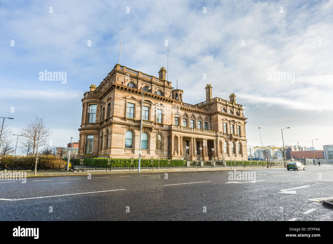 Harbour Commissioners' Ufficio, Ufficio del Porto, Corporation Square, Belfast BT1 3AL Foto Stock