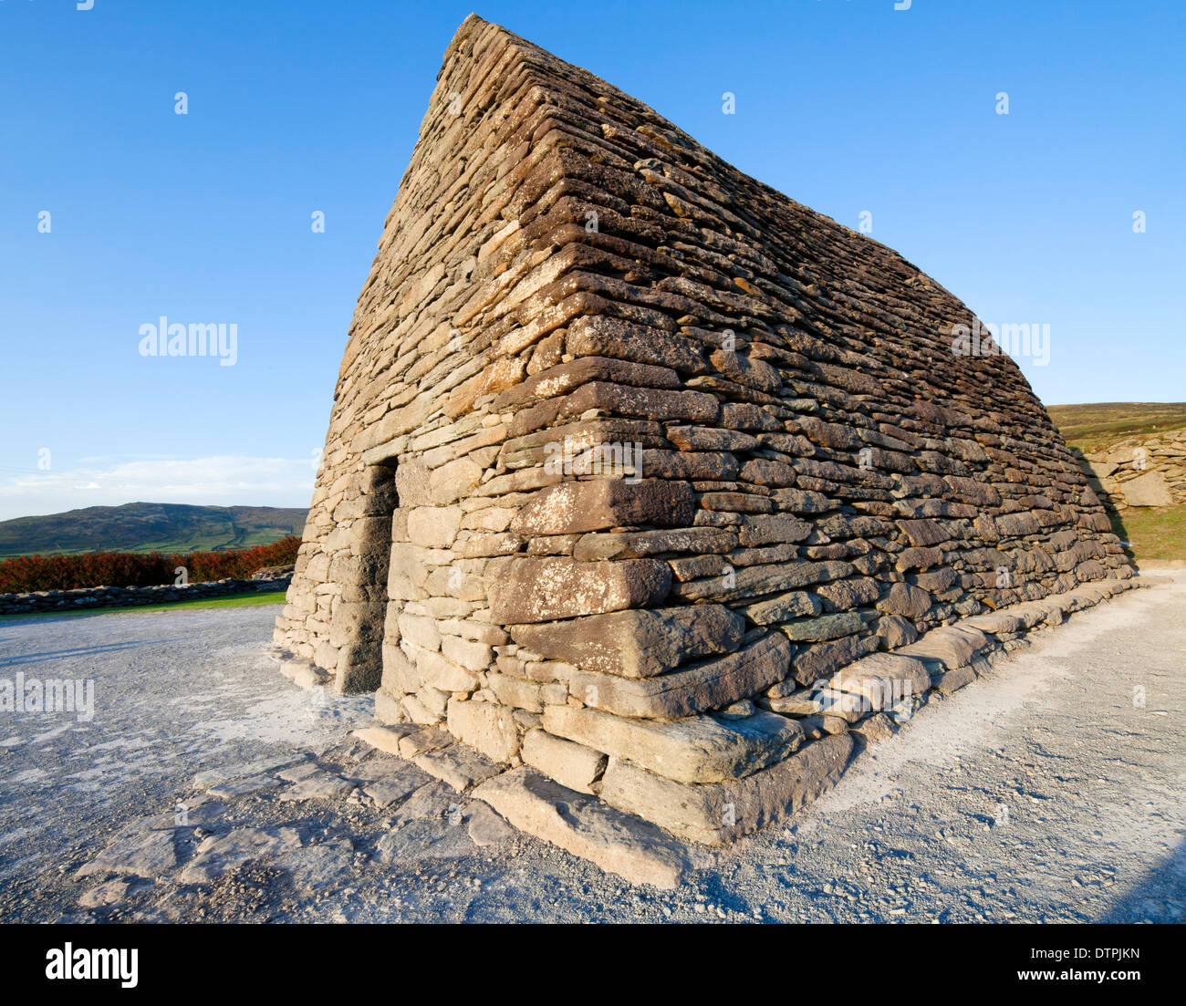 Oratorio di Gallarus Contea di Kerry Irlanda Foto Stock