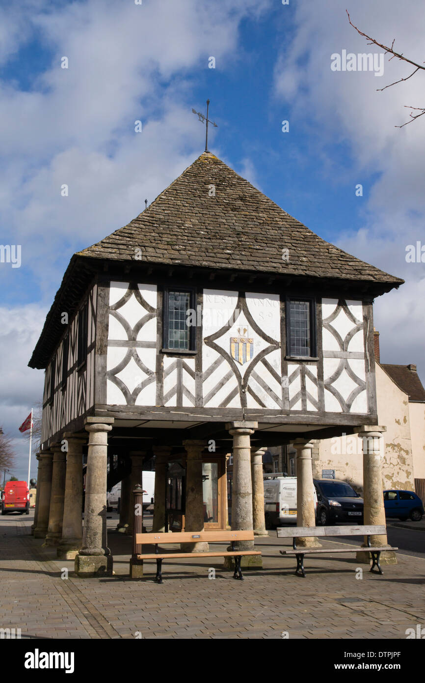 Royal Wootton Bassett, una piccola città mercato nel Wiltshire, Inghilterra UK town hall museum Foto Stock