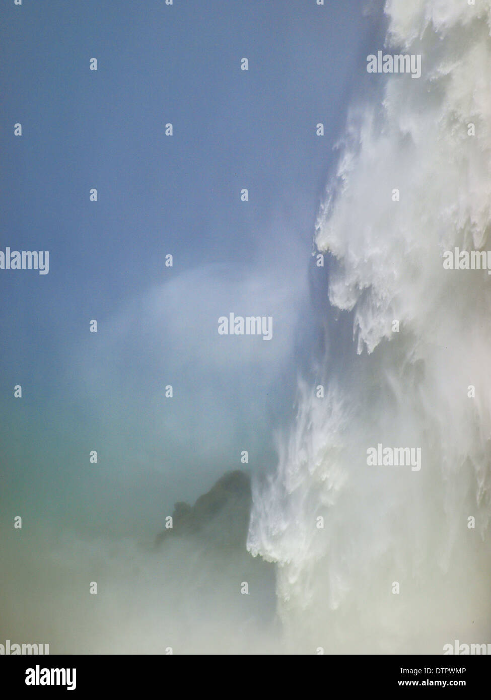 Victoria Falls dettaglio dell'acqua Foto Stock