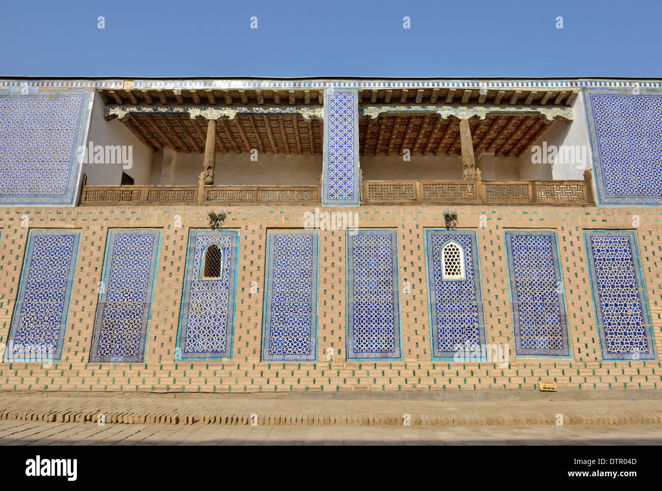 Palazzo Tosh-Hovli, Khiva, Uzbekistan Foto Stock
