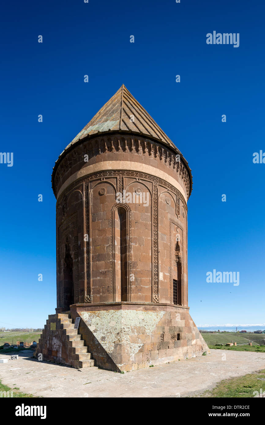 Hasan Padshah tomba, Ahlat, Lago, Van Turchia orientale Foto Stock