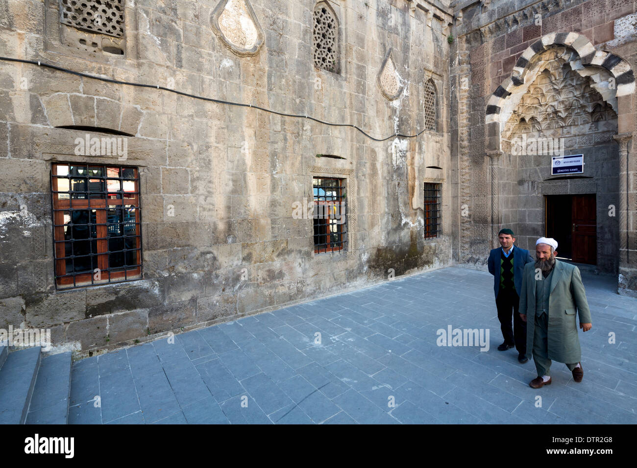 Ingresso alla Grande Moschea, Bitlis, Turchia orientale Foto Stock