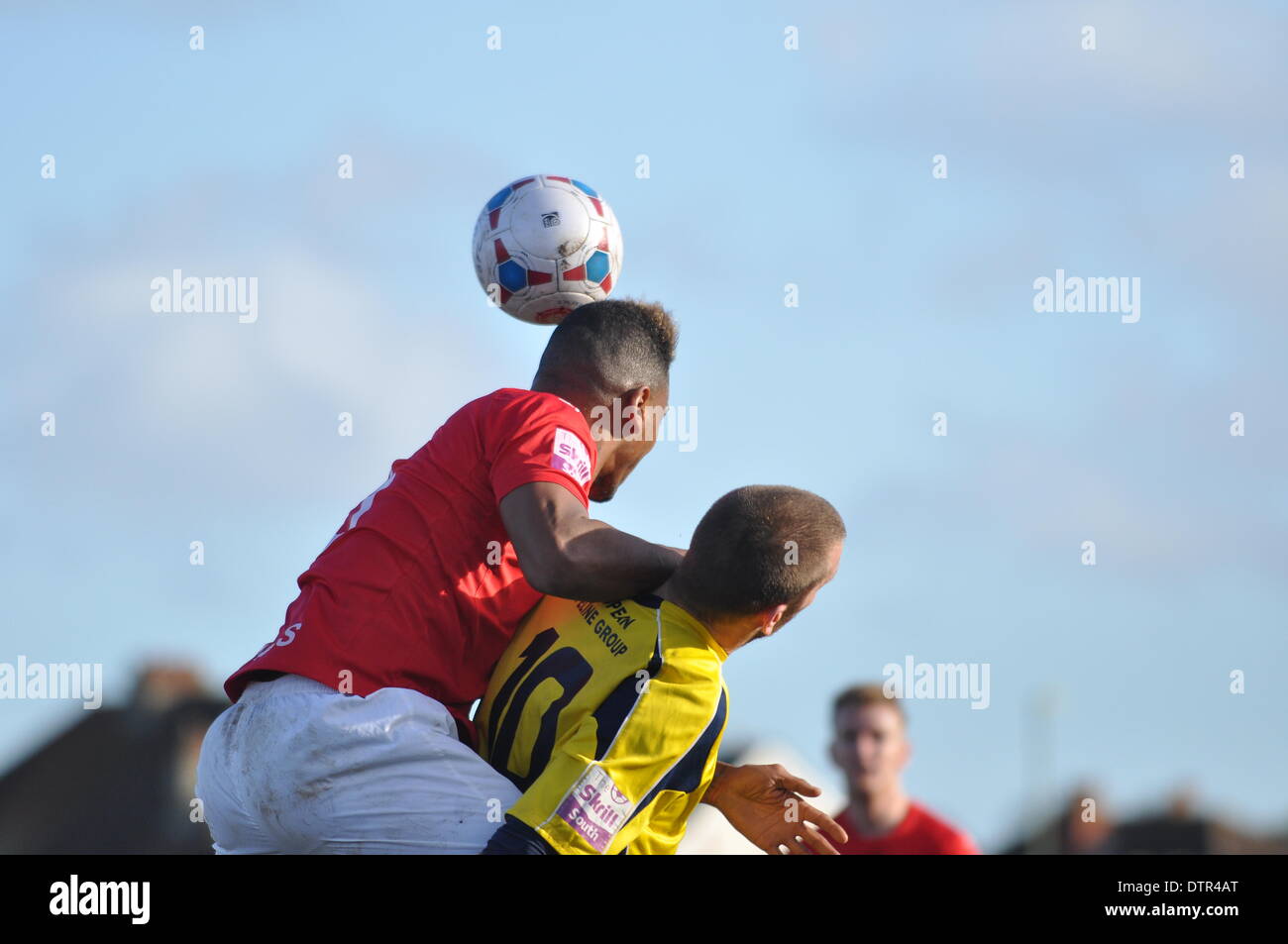 Gosport, UIK. Il 22 febbraio, 2014. Gosport Borough v Havant & Waterlooville, Semi Finale, FA Trofeo, 22 febbraio 2014 (c) Paolo Gordon, Alamy Live News Foto Stock
