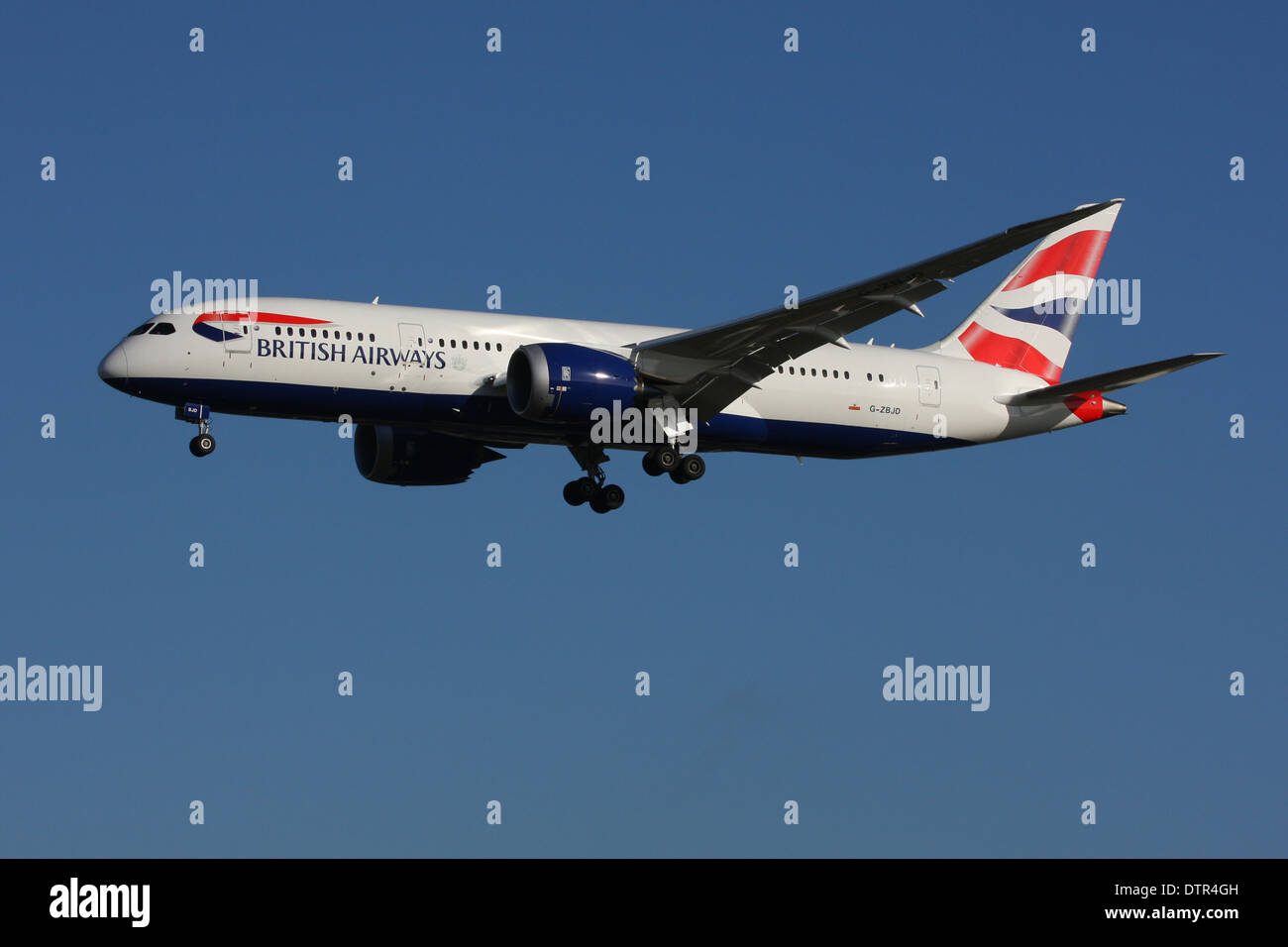 BA BRITISH AIRWAYS Boeing 787 Dreamliner Foto Stock