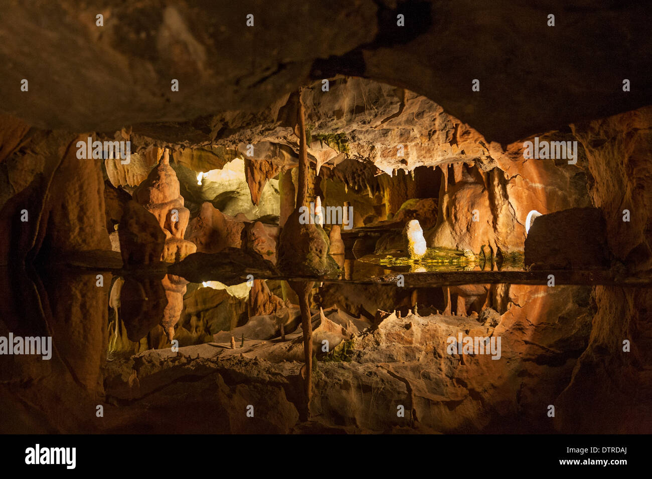 Grotta di Cheddar, Somerset, Inghilterra Foto Stock