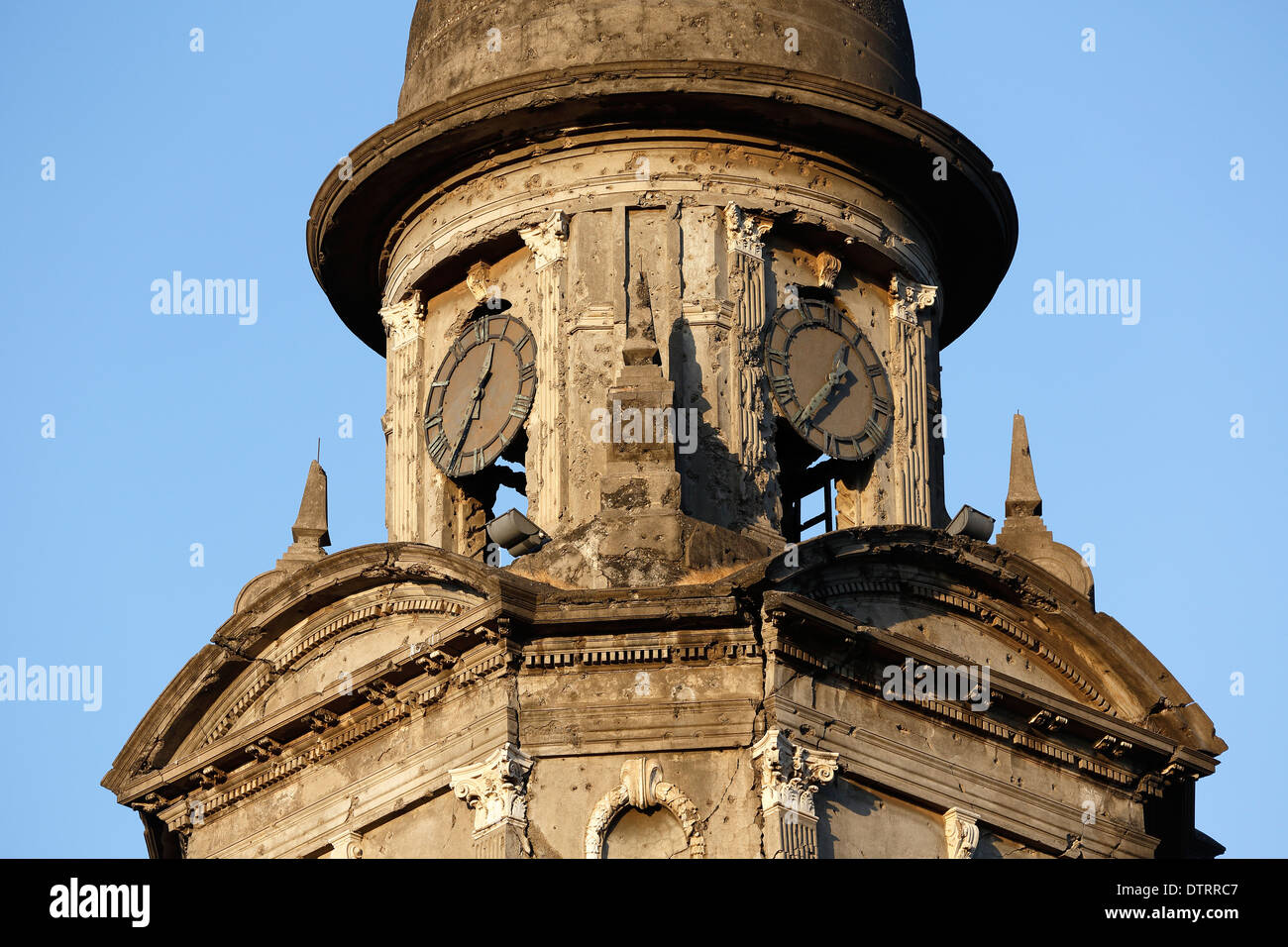 Antigua Catedral, la vecchia cattedrale, Managua, Nicaragua Foto Stock