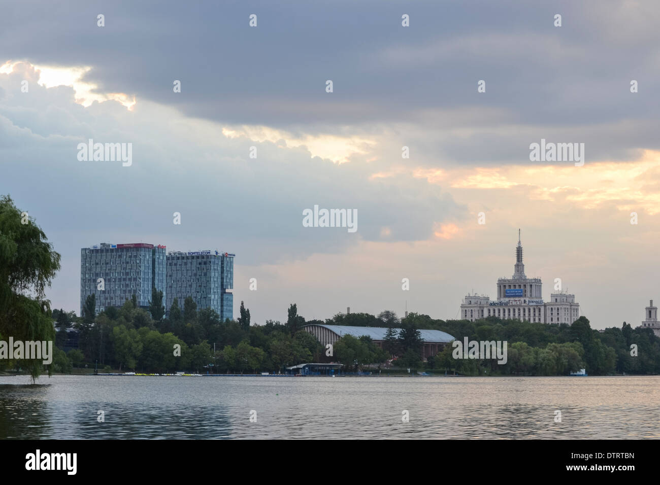 Parco Herastrau Bucarest, Romania Foto Stock