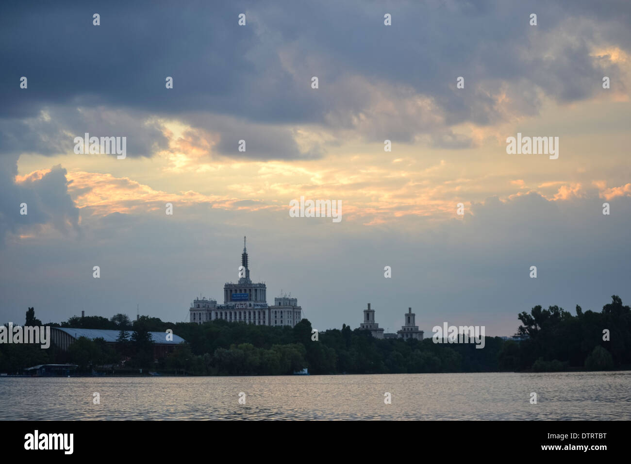Parco Herastrau Bucarest, Romania Foto Stock