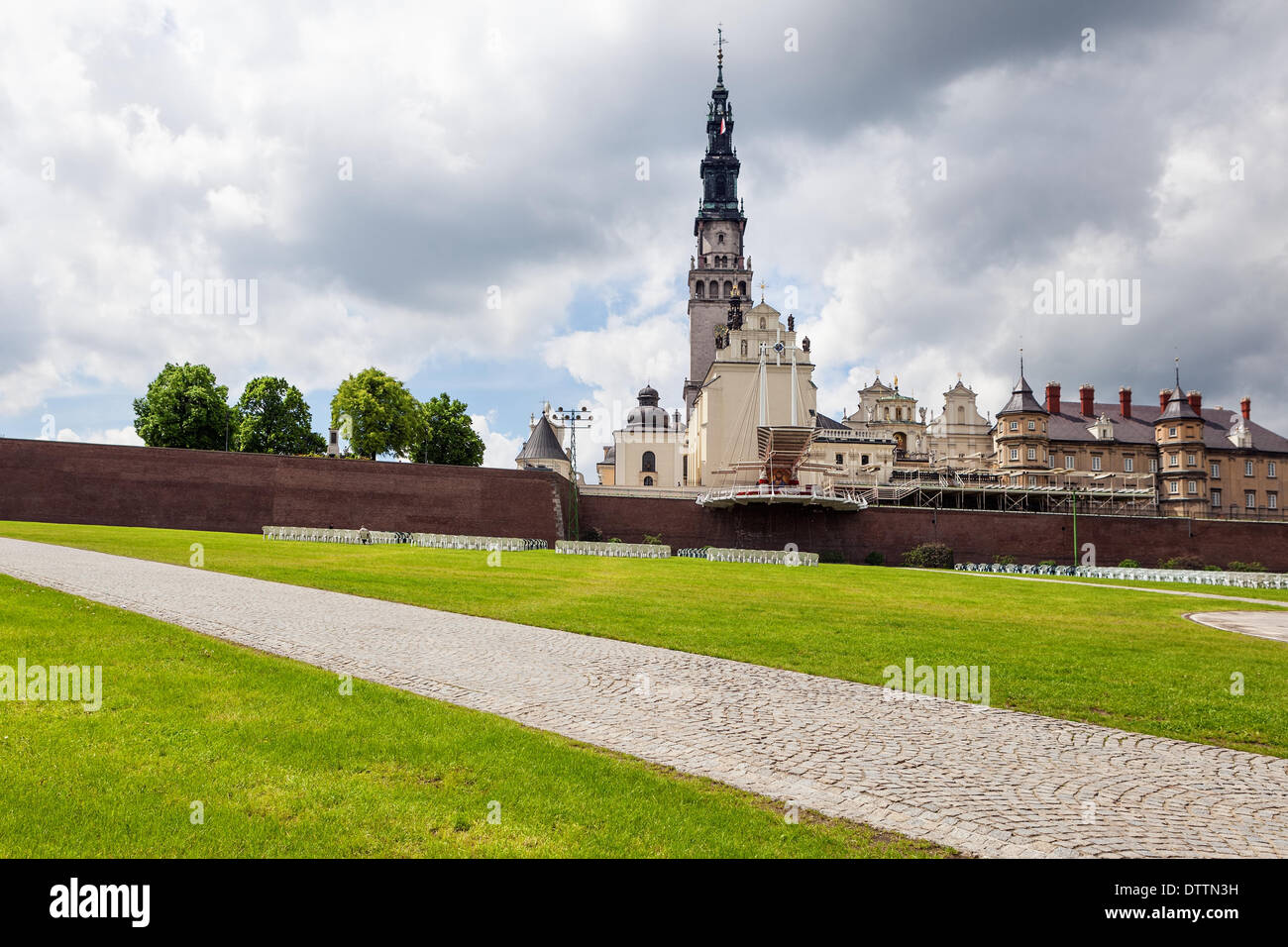 Il Jasna Gora santuario di Czestochowa Foto Stock