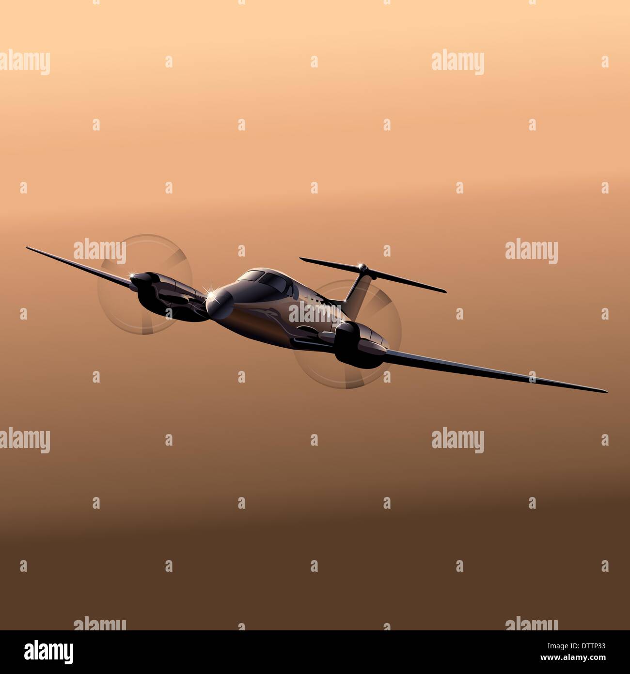 Utilità civile aeromobili Foto Stock