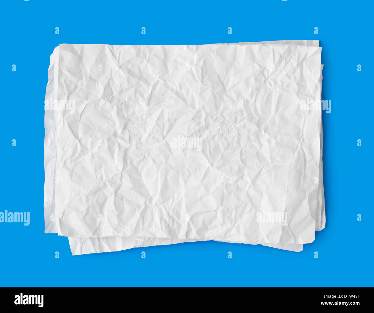 Carta sgualcita pila Foto Stock