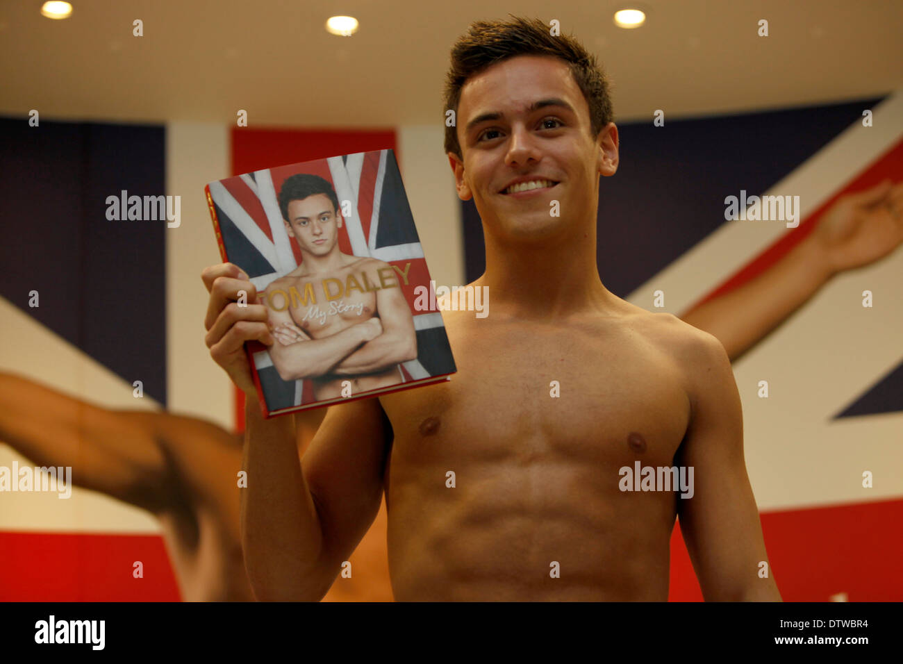 Olympic diver Tom Daley Foto Stock