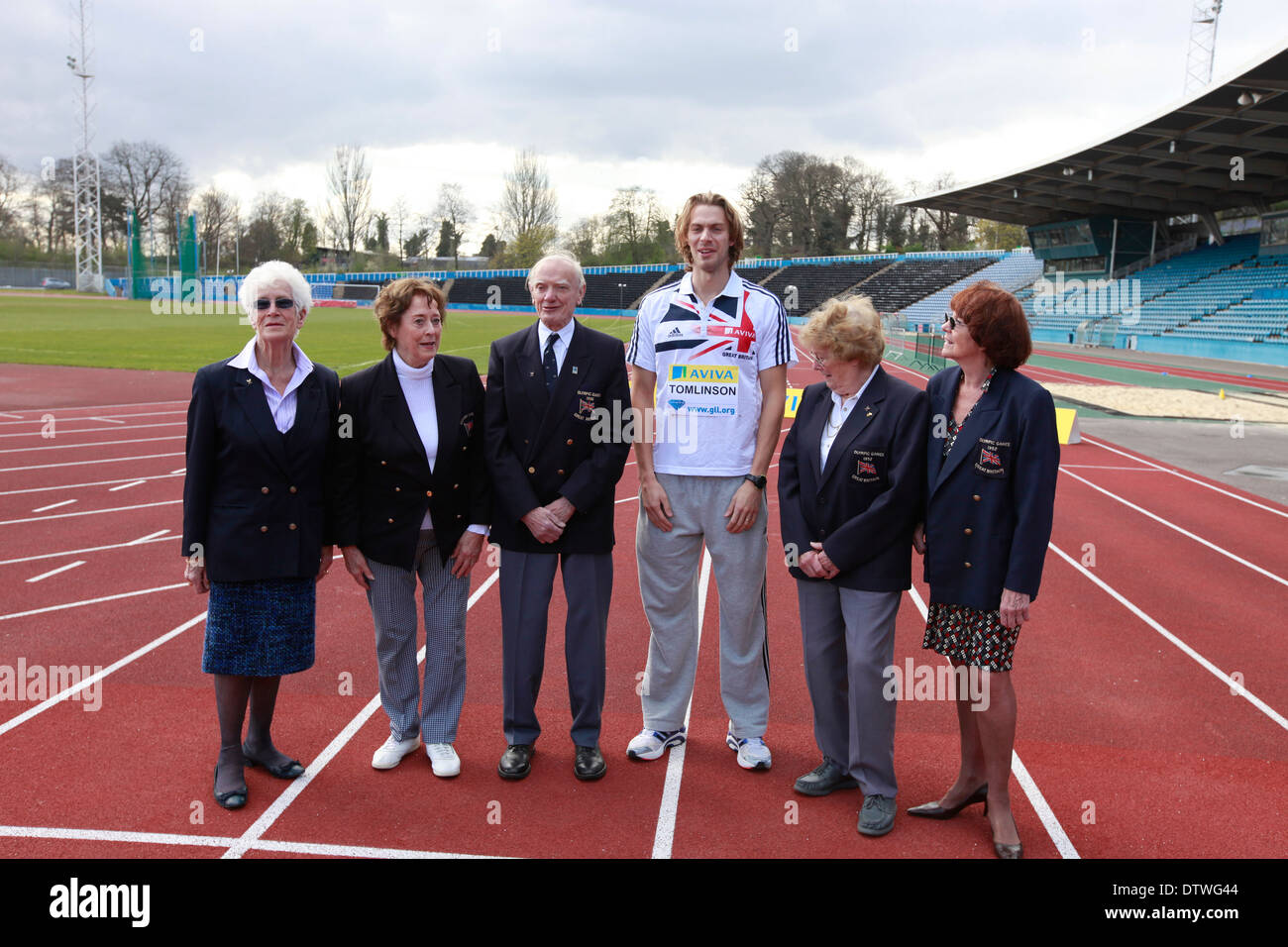 La Gran Bretagna è atletica medalists dal 1952 Giochi Olimpici Foto Stock