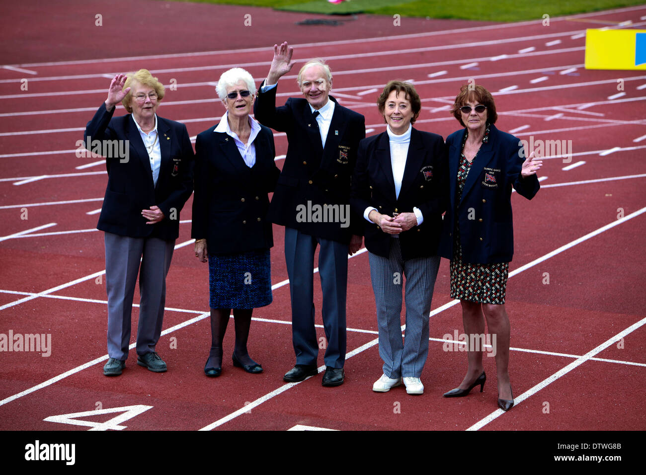 La Gran Bretagna è atletica medalists dal 1952 Giochi Olimpici Foto Stock