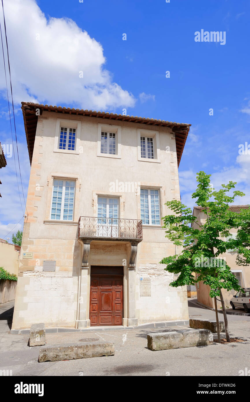 Maison Flechier, Pernes-les-Fontaines Foto Stock