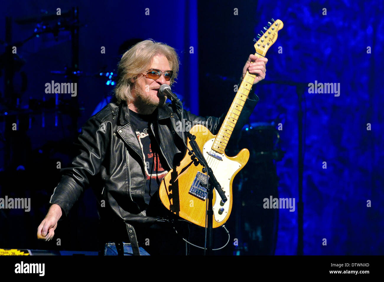 Texas, Stati Uniti d'America. 23 feb 2014. Daryl Hall di Hall & Oates esegue in concerto a ACL Live at Moody teatro di Febbraio 23, 2014 di Austin in Texas - USA Credito: Manuel Nauta/NurPhoto/ZUMAPRESS.com/Alamy Live News Foto Stock