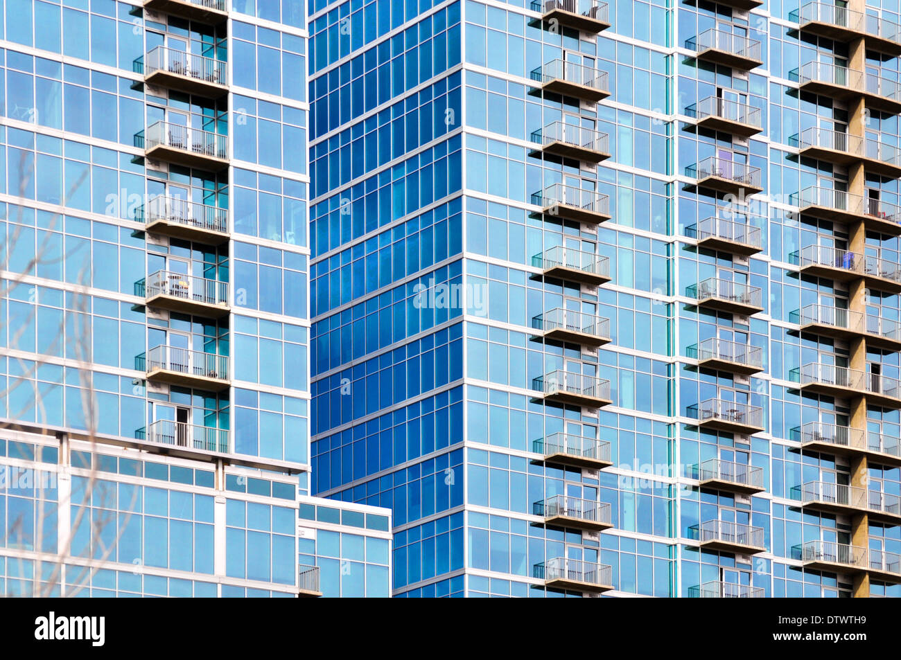 Edificio vicino fino paesaggio urbano Foto Stock