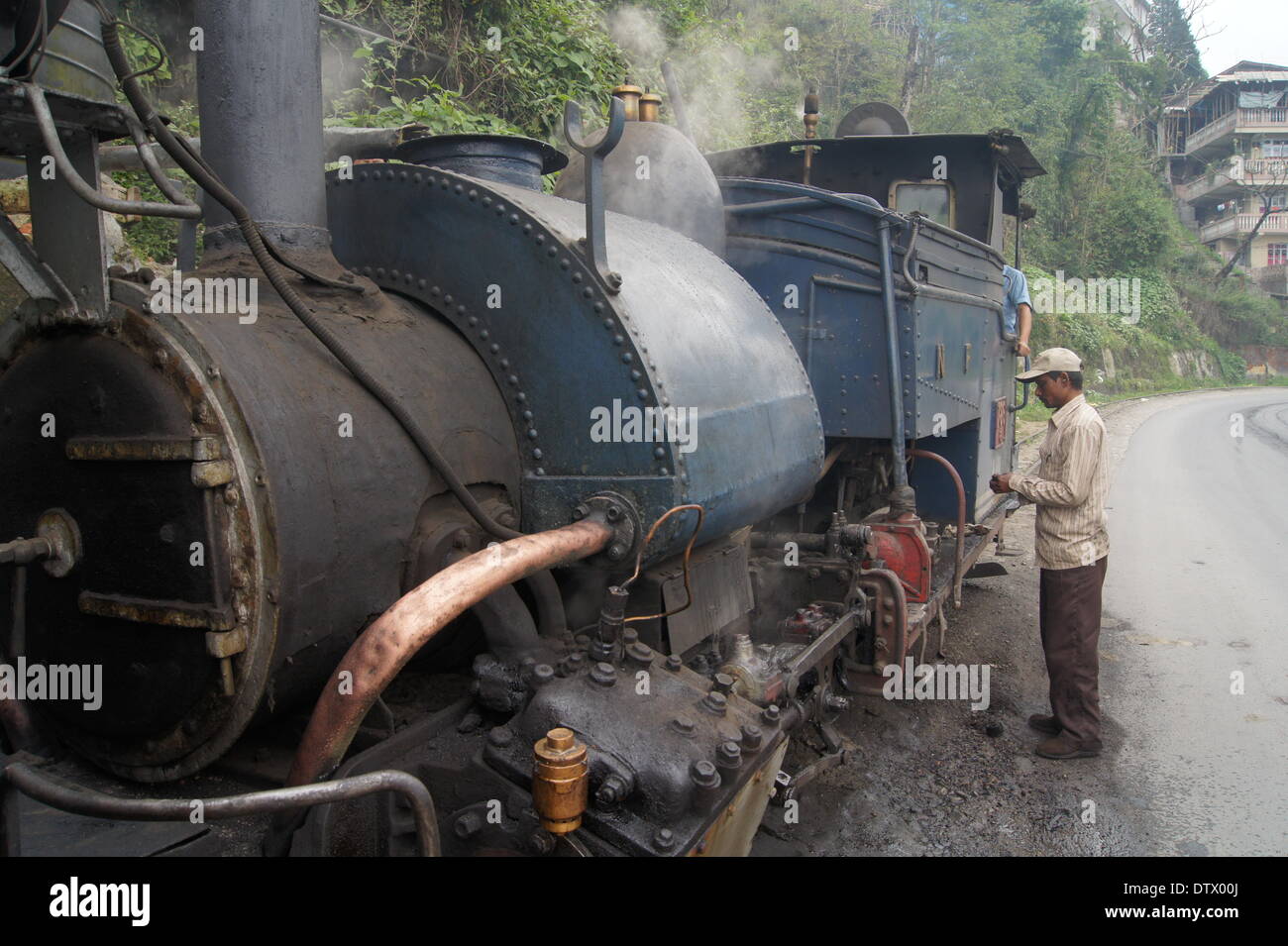 Darjeeling Himalayan Railway,l'india Foto Stock