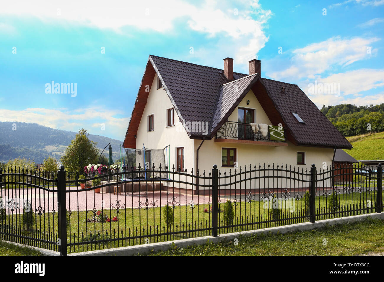 Casa di montagna Foto Stock