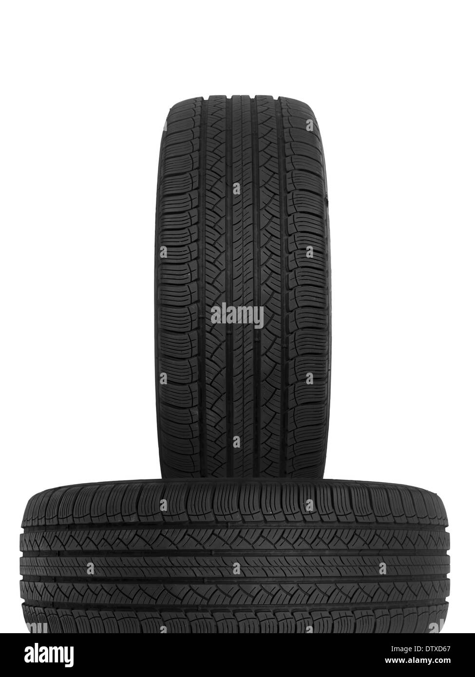 Gomma del pneumatico Foto Stock