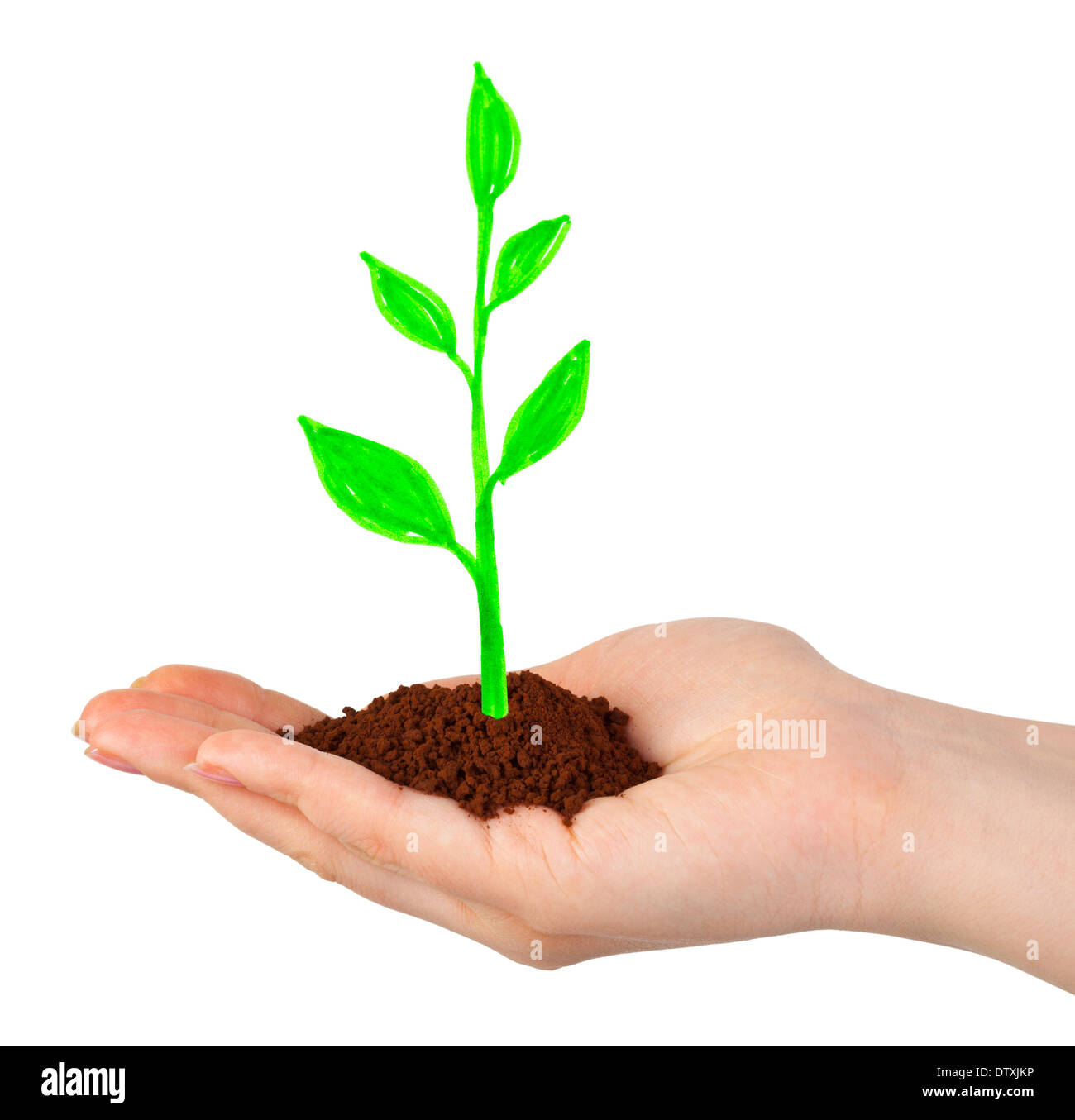Mano e impianto di trafilatura Foto Stock