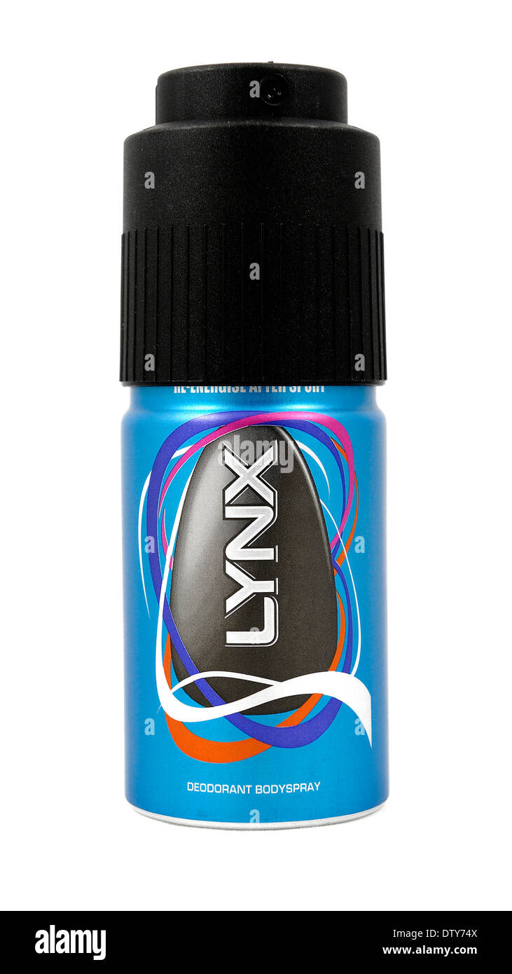 Lynx mens deodorante spray Foto Stock