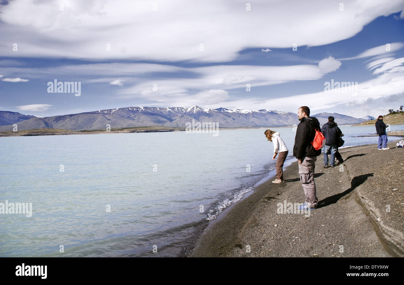 Lago Argentino, El Calafate, Argentina Foto Stock