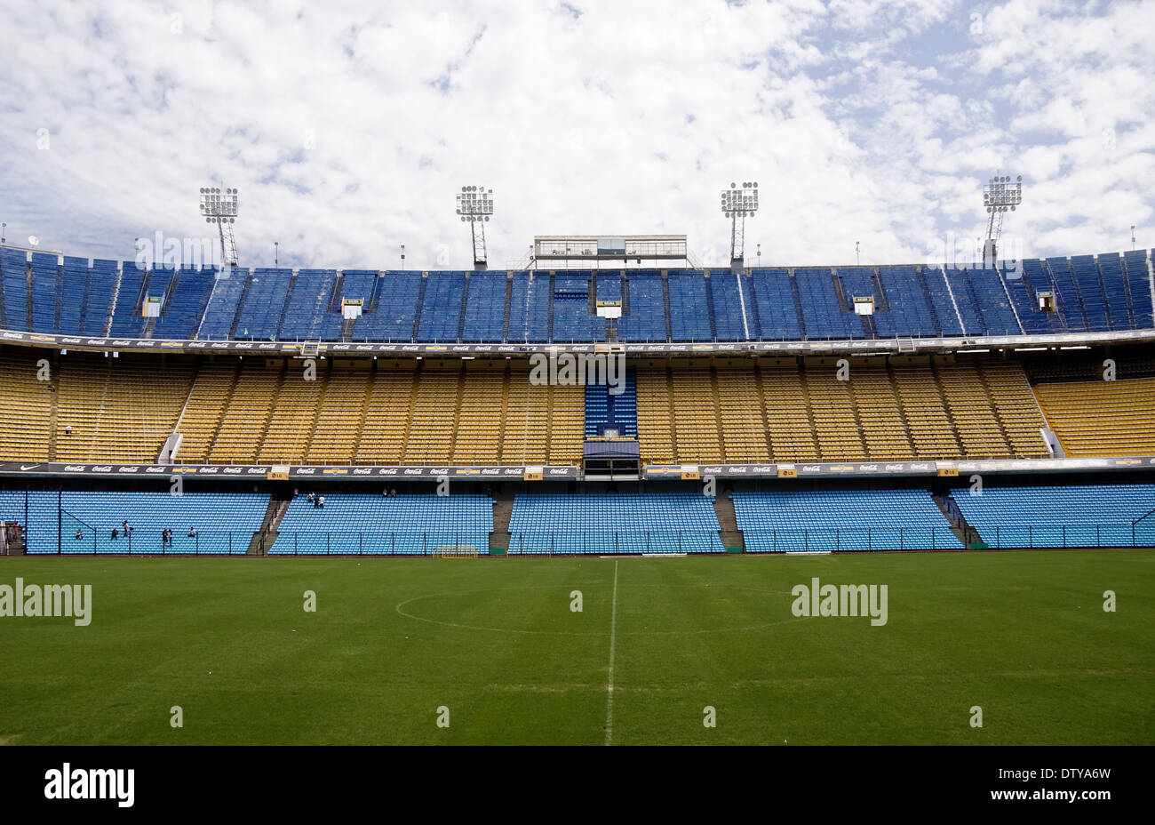 La Bombonera, Boca Juniors football Stadium, Buenos Aires, Argentina Foto Stock