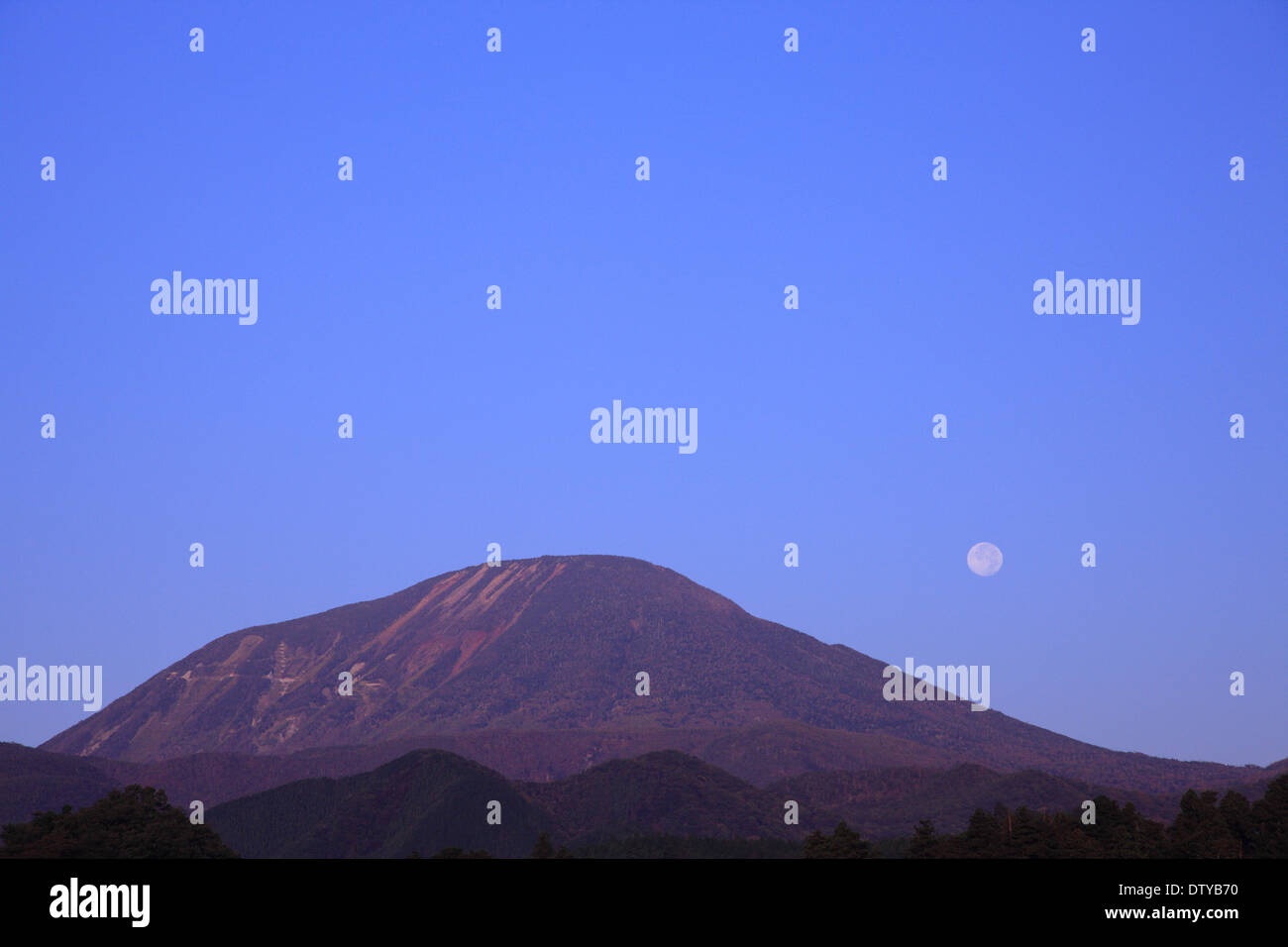 Il Monte Nantai, Prefettura di Tochigi Foto Stock