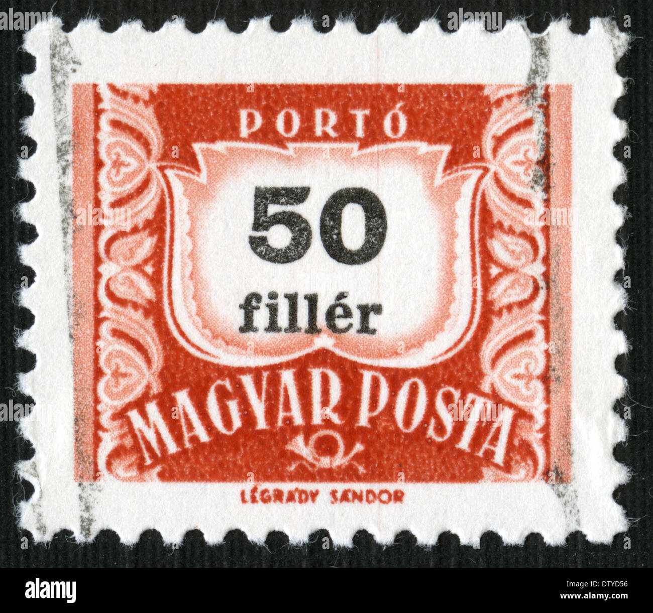 Ungheria,francobollo,carta, spese di affrancatura,circa 1958 Foto stock -  Alamy