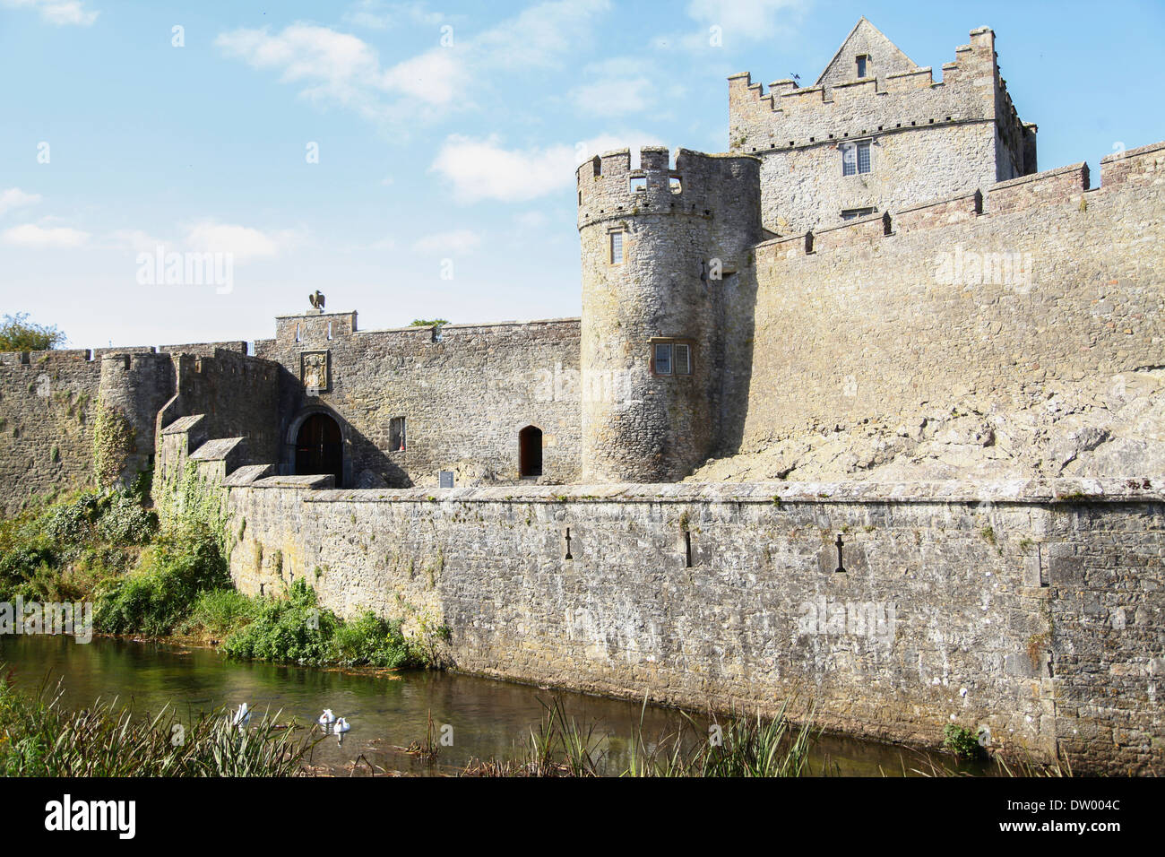 Castello di Cahir, Cahir, nella contea di Tipperary, Irlanda Foto Stock