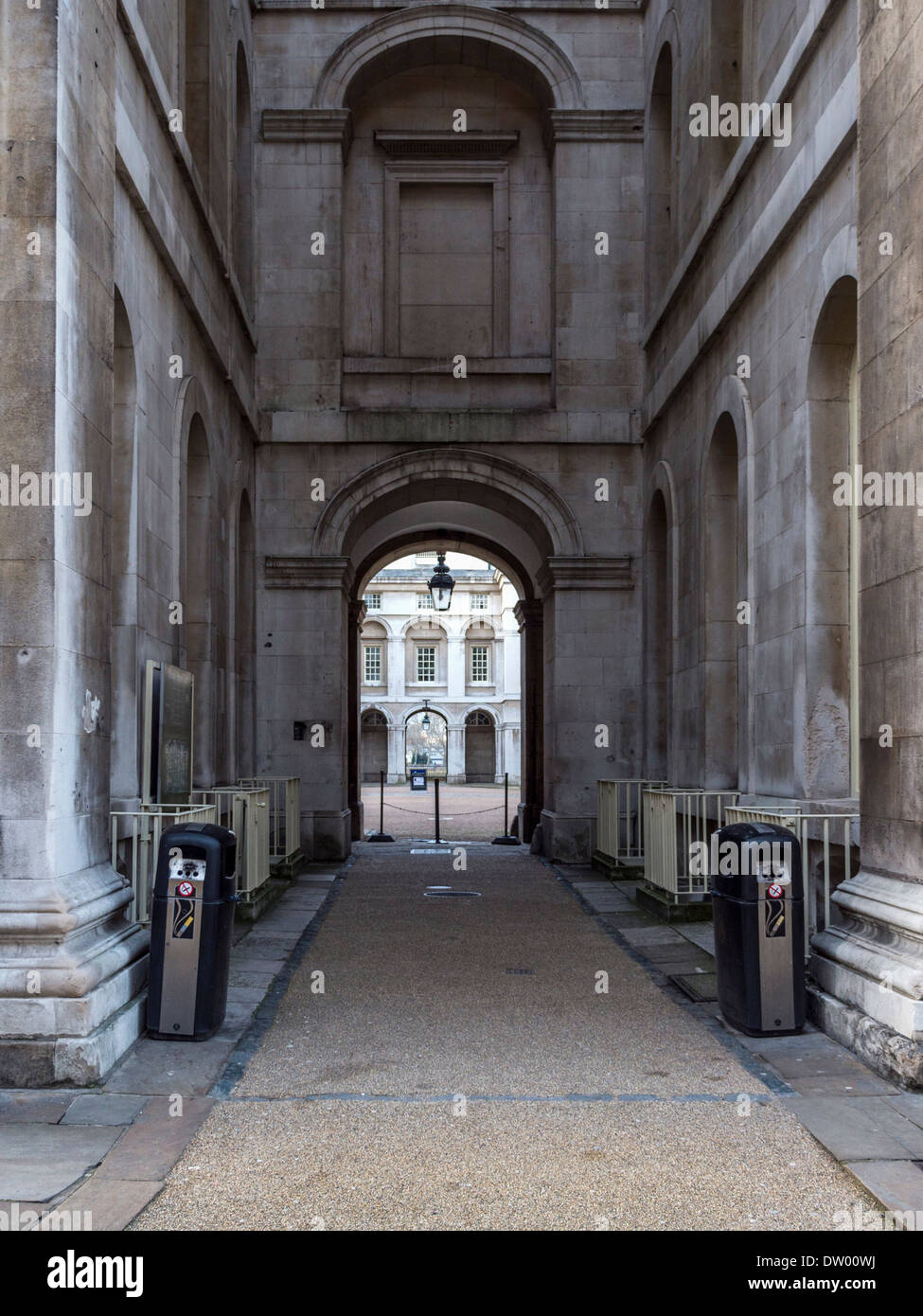 Old Royal Naval College edificio progettato da Sir Christopher Wren, Greenwich, London, Regno Unito Foto Stock