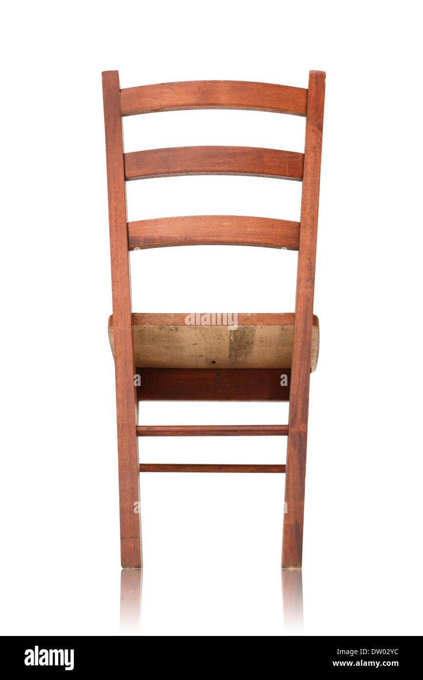 Sedia in legno Foto Stock