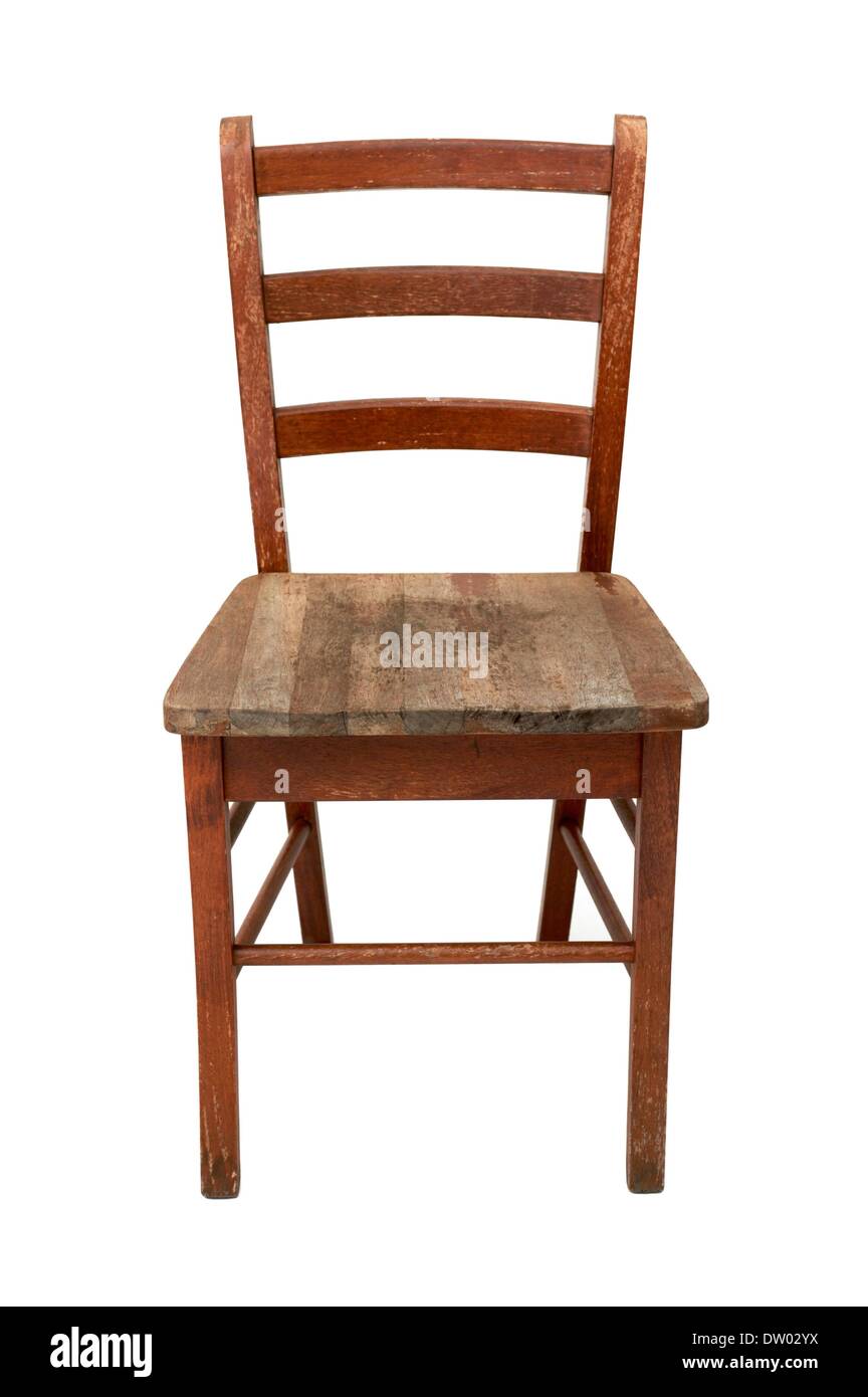 Sedia in legno Foto Stock