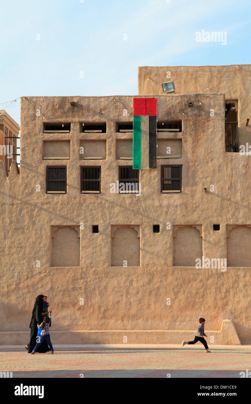Emirati Arabi Uniti Dubai, Shindagha Area del patrimonio, la Casa di Sheikh Saeed Al Maktoum House, Foto Stock