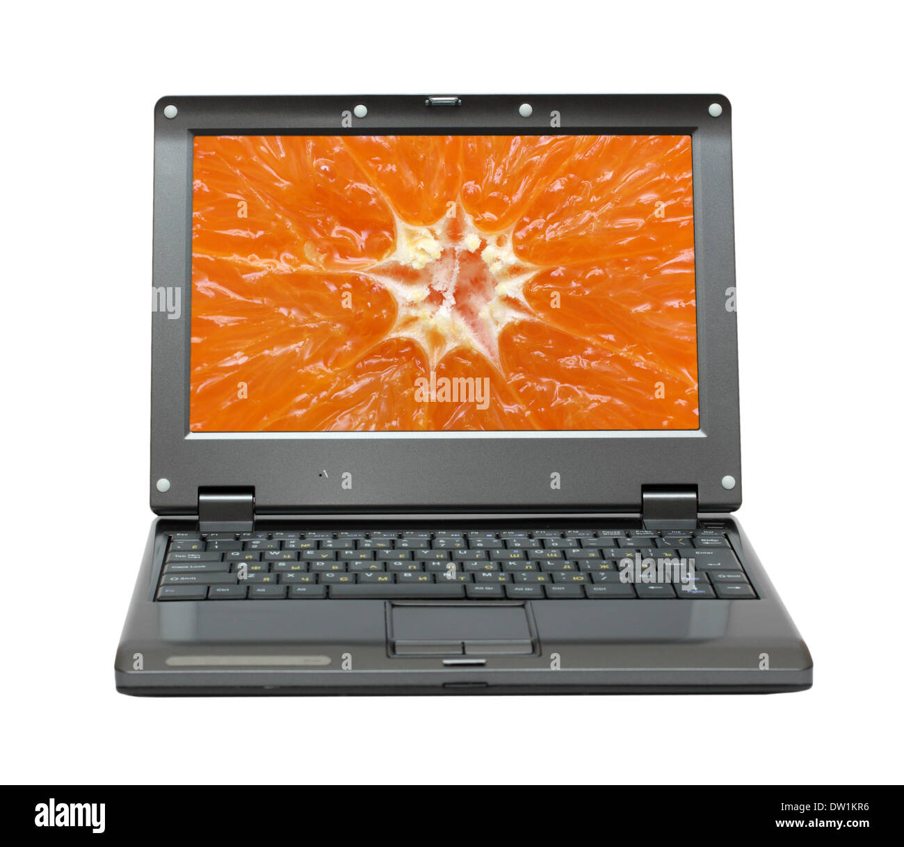 piccolo computer portatile Foto Stock