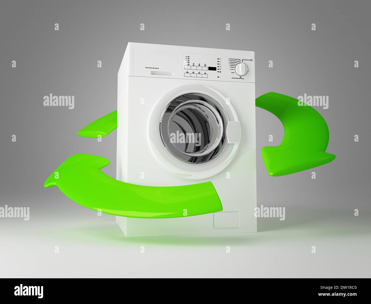 Eco della macchina di lavaggio Foto Stock