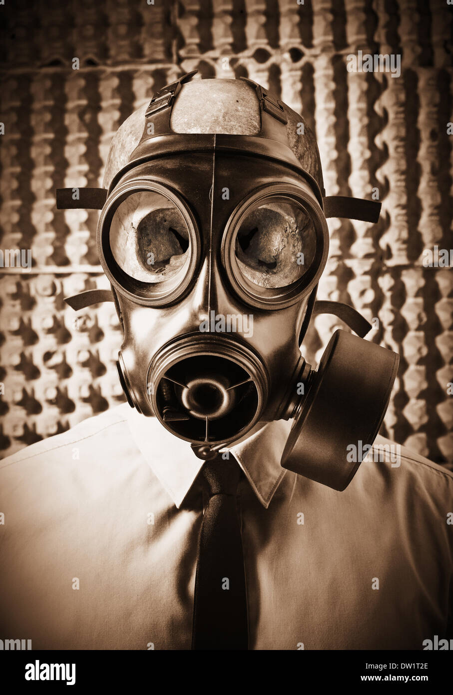 uomo morto Foto Stock