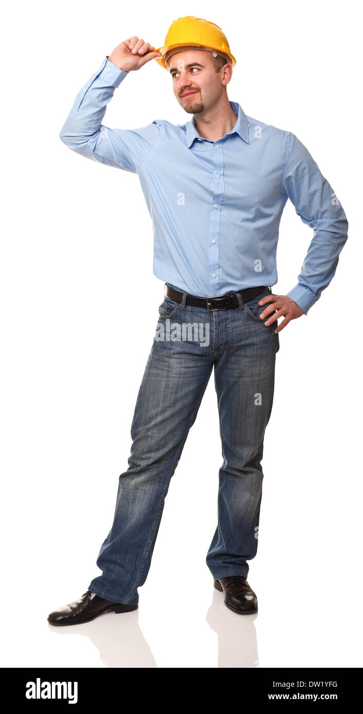 Ritratto di ingegnere Foto Stock