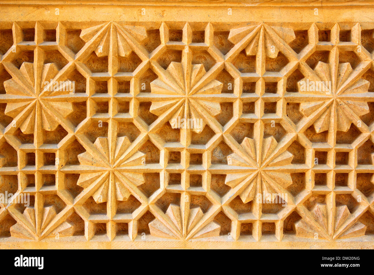 India ornati di sfondo di decorazione Foto Stock