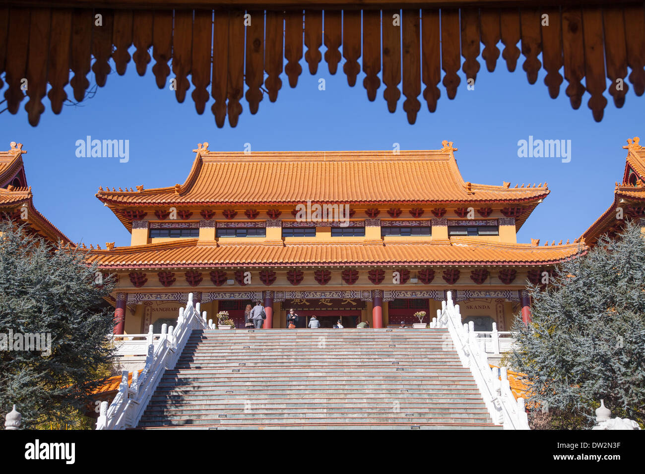 Il Nan Tien tempio Buddista Sydney, Australia Foto Stock