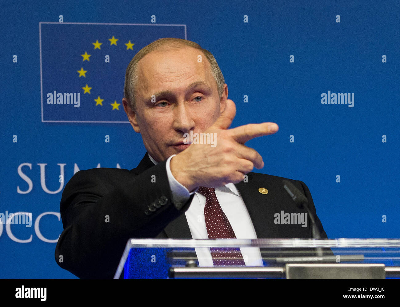 Vladimir Putin Foto Stock