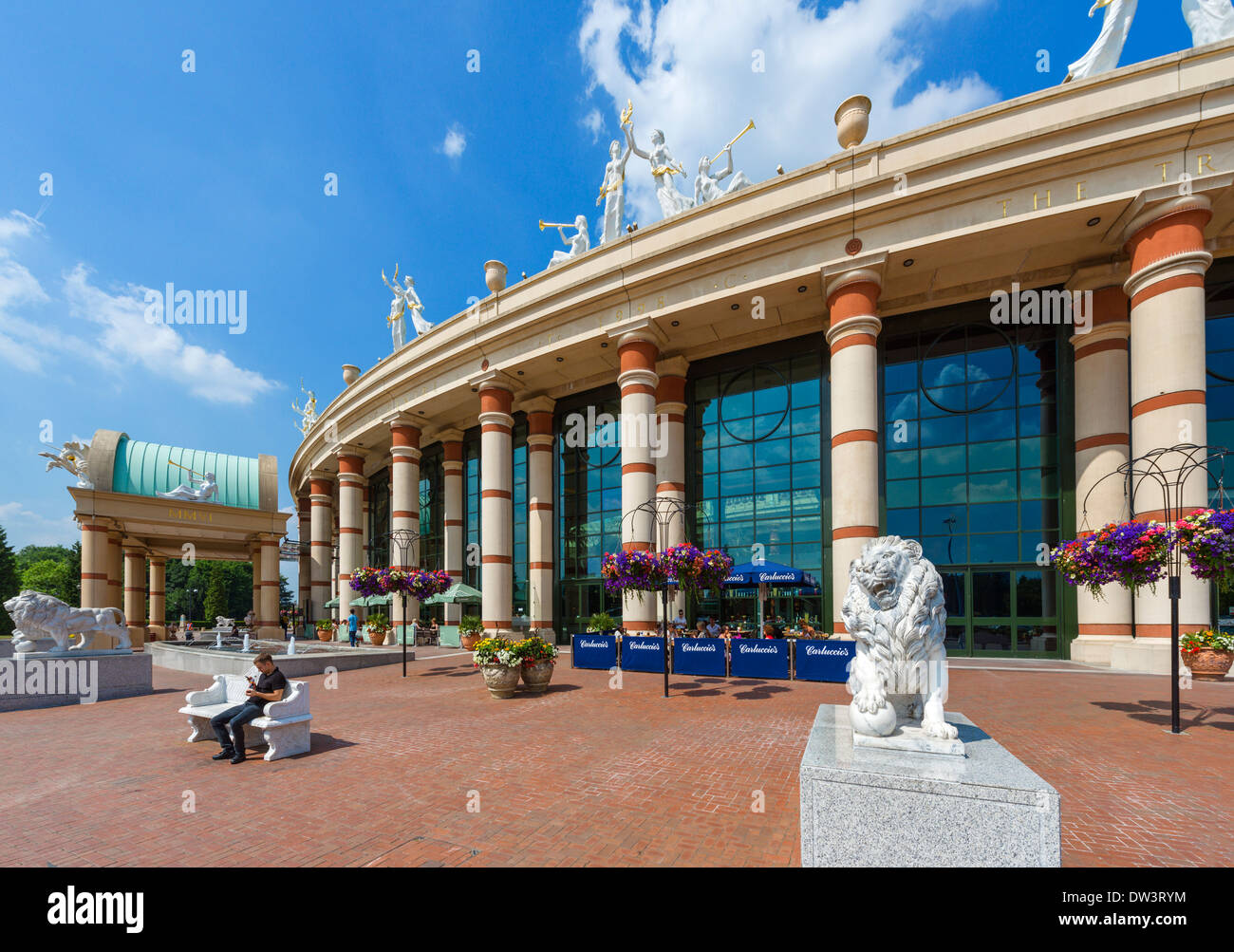 Il Trafford Centre shopping complex, Dumplington, Greater Manchester, Inghilterra, Regno Unito Foto Stock