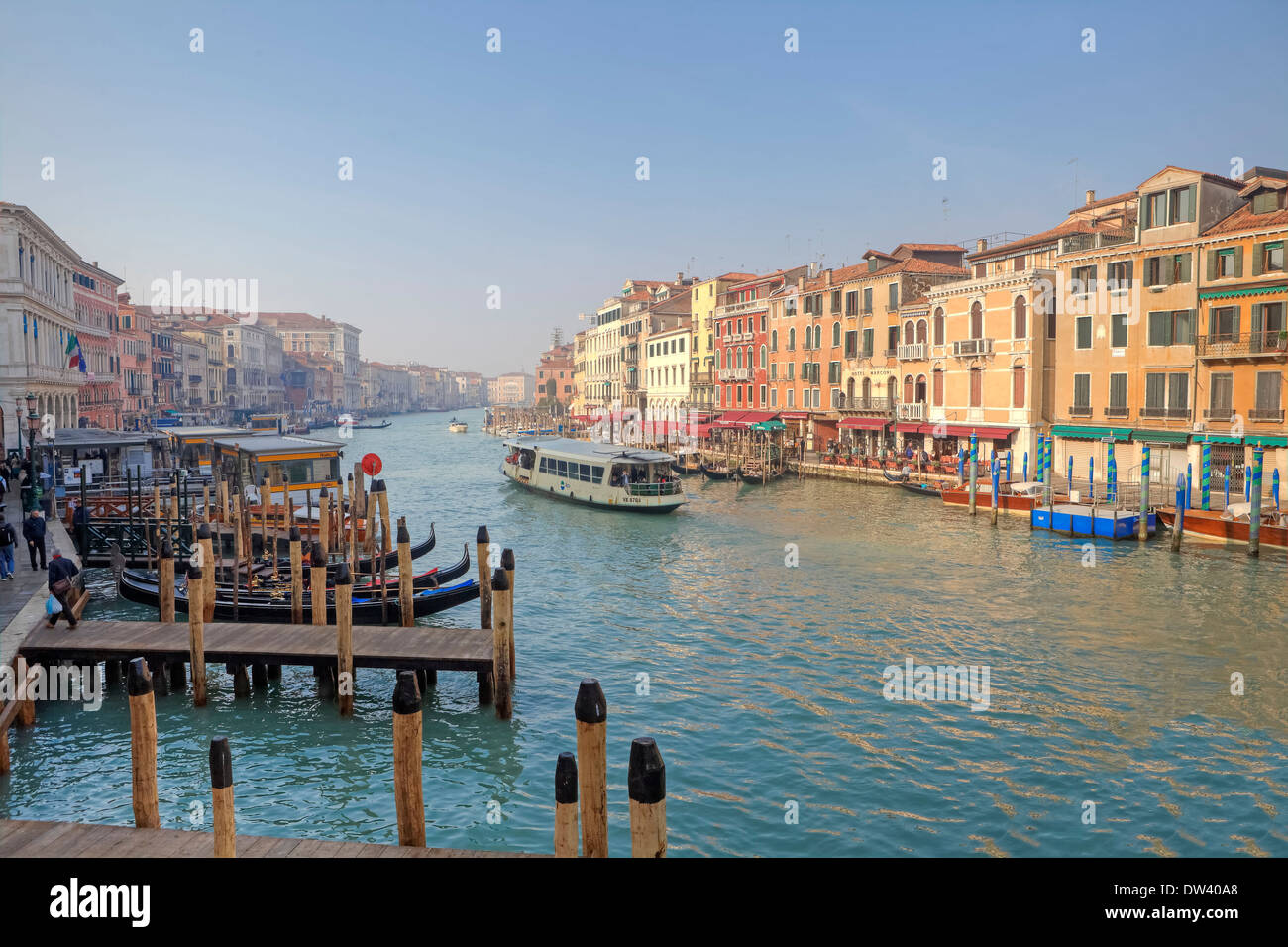 Grand Canal, Venezia Foto Stock