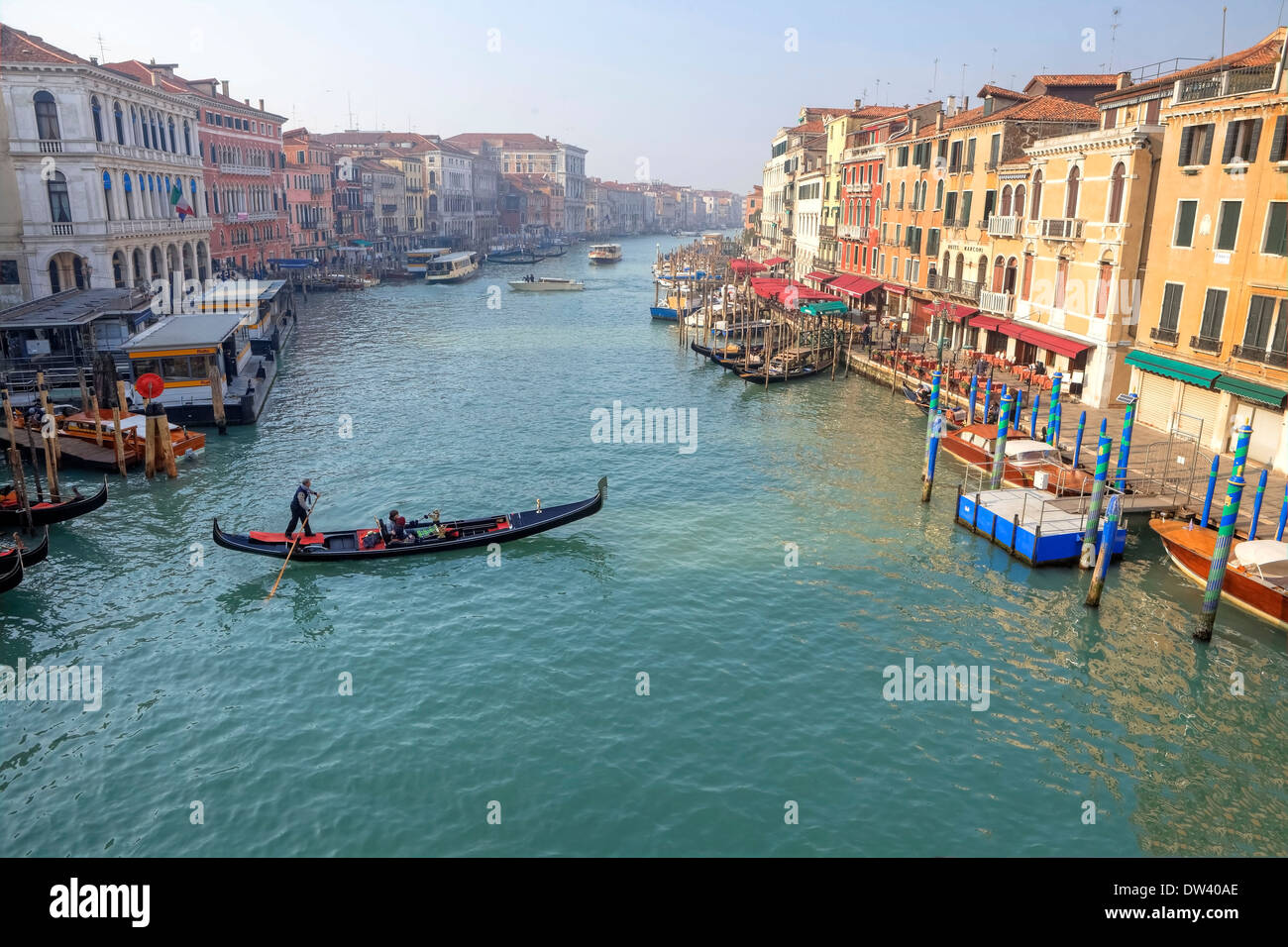 Grand Canal, Venezia Foto Stock