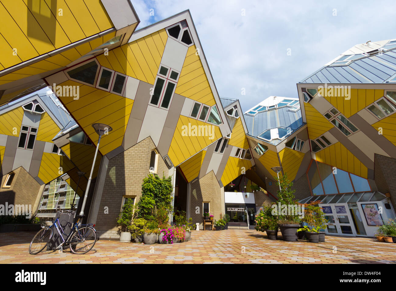 Case cubo di Rotterdam, Olanda Foto Stock