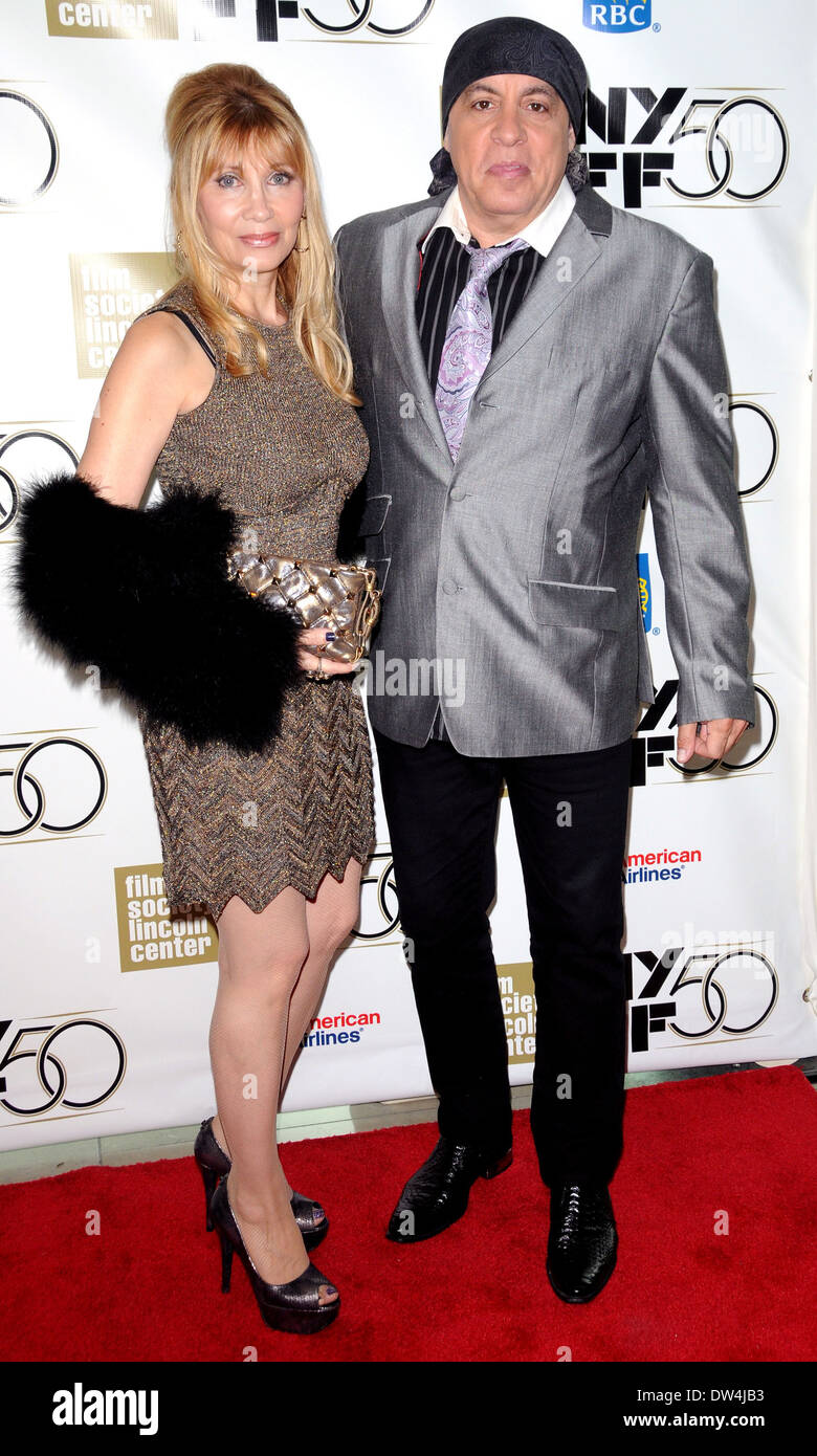 Maureen Van Zandt e Steven Van Zandt cinquantesimo New York Film Festival - 'Non sbiadisce' - Premiere con: Maureen Van Zandt e Steven Van Zandt dove: New York City, Stati Uniti quando: 06 Ott 2012 Foto Stock