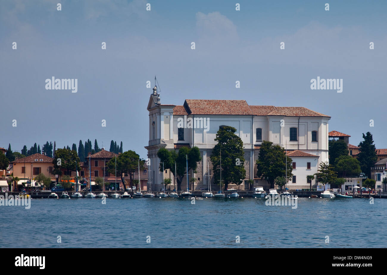 Toscalano-Maderno sul Lago di Garda, Italia Foto Stock